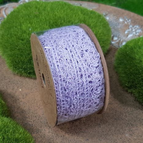 Čipkovaná stuha Provence Purple
