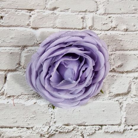 Dekoračné hlavičky ruží Lace purple 12ks