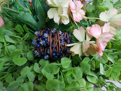 Dekoračný drôtik s bobuľkami Carolina flowers mini 5m