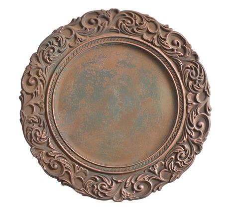 Dekoračný tanier Rustique antique (Poškodené)