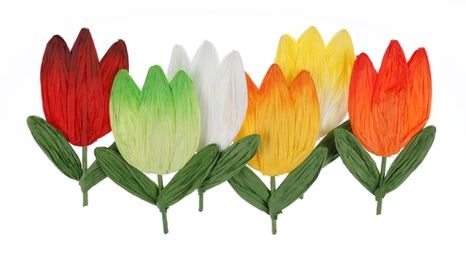Papierové Eko kvety Tulipán