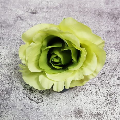 Hlavičky ruží Aqua green 12ks