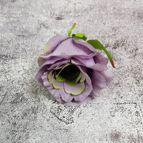 Hlavičky ruží Aqua purple 12ks