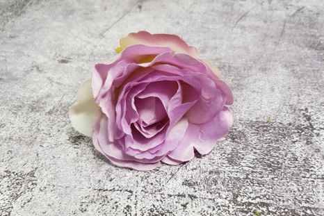 Hlavičky ruží Athena floral purple 12ks