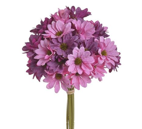 Kytička chryzantéma Flores purple 9ks