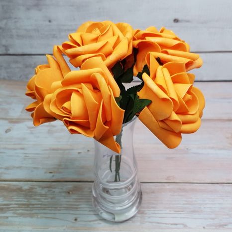 Kytička penových ruží dark orange