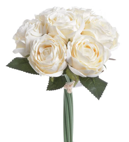 Kytička ruží Monaco cream 28cm