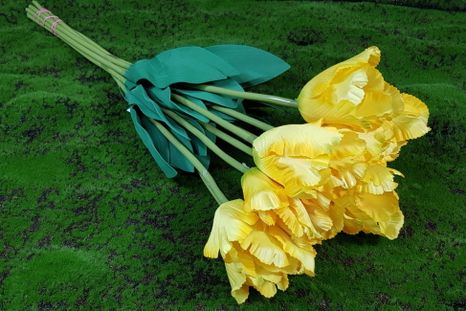 Kytička tulipánov 10ks yellow