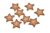 Set nalepovacích hviezdičiek Perníček 8ks