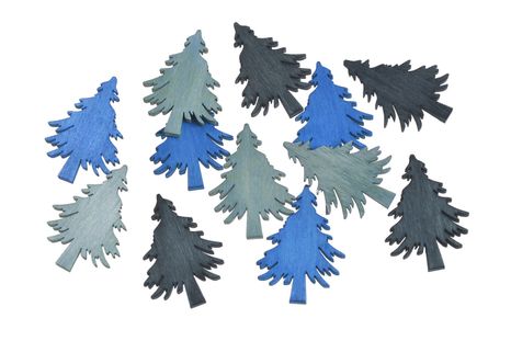 Set stromčekov Little blue 12ks