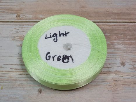 Stuha saténová Light Green 1,2cm