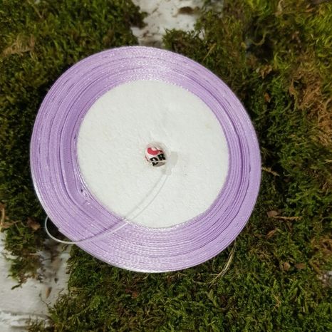 Stuha saténová Light Purple 0,6cm