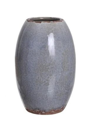 Váza Antique oblu grey